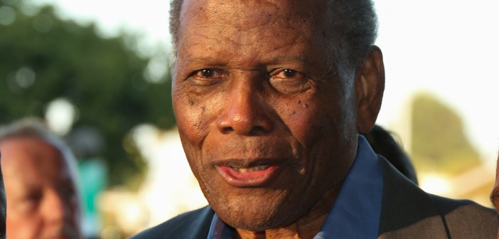 SANTA MONICA, CA - JULY 20:  Actor Sidney Poitier attends the opening night of "Born For This" at The Broad Stage on July 20, 2017 in Santa Monica, California.  (Photo by Paul Archuleta/FilmMagic)
