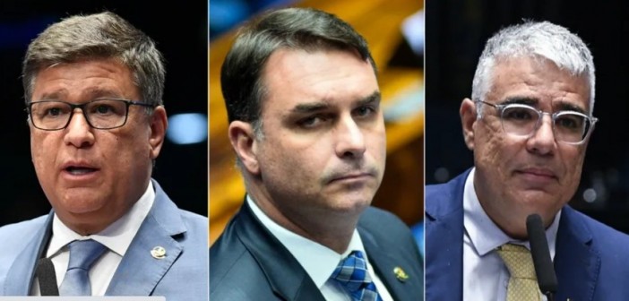 Carlos Viana (PL-MG), Flávio Bolsonaro (PL-RJ), Eduardo Girão (Podemos-CE) votaram contra
