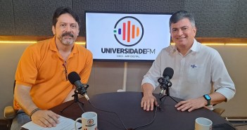 Adalberto Júnior recebeu Albertino Leal na Universidade FM