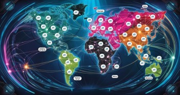 Mapa do jogo NetWare: Batalha pelas Redes / Imagem: Emerson Coelho e Robert Aguiar