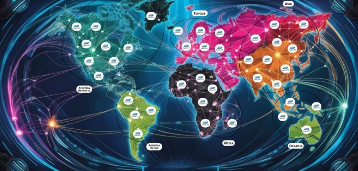 Mapa do jogo NetWare: Batalha pelas Redes / Imagem: Emerson Coelho e Robert Aguiar